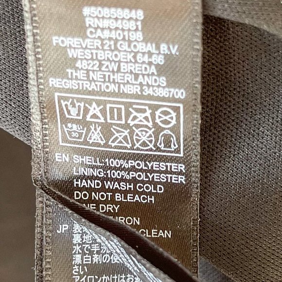 Forever 21 Little Black Mini Dress Lace Lined - Picture 5 of 5